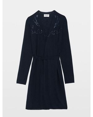Zadig & Voltaire Daffyz Cashmere Cardigan - Blue