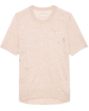 Zadig & Voltaire Jumper Ida 100% Cashmere - Pink