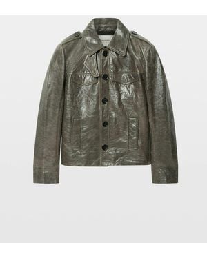 Zadig & Voltaire Veram Jacket Leather - Gray