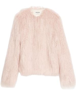 Zadig & Voltaire Manteau freddie - Rose