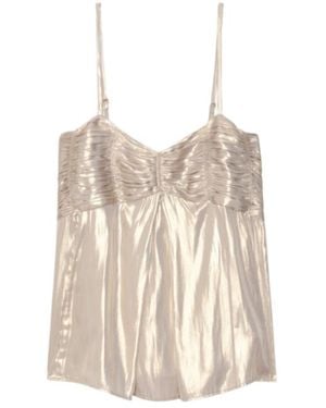 Zadig & Voltaire Camisole Cippie Satin - Natural