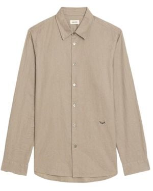 Zadig & Voltaire Sid Shirt - Natural