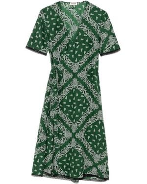 Zadig & Voltaire Reforme Dress 100% Silk - Green
