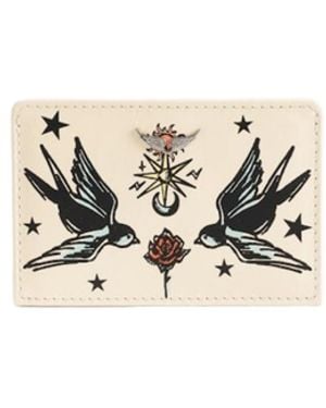 Zadig & Voltaire Zv Pass Tattoo Kartenetui - Weiß