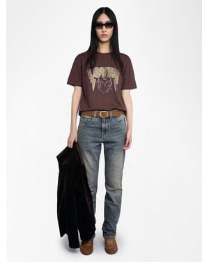 Zadig & Voltaire Camiseta Edwin - Rojo