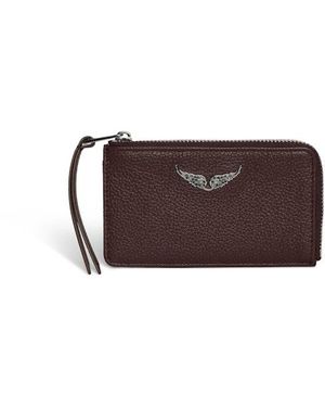 Zadig & Voltaire Tarjetero Zv Card - Marrón