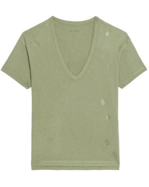 Zadig & Voltaire Marta T-Shirt - Green