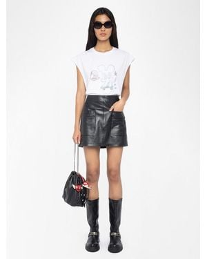 Zadig & Voltaire Camiseta De Tirantes Cloe - Blanco