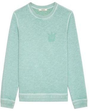 Zadig & Voltaire Sweatshirt Stony - Grün