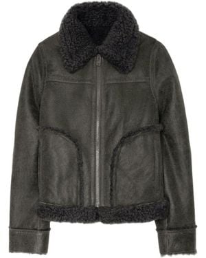 Zadig & Voltaire Kady Shearling Jacket - Black