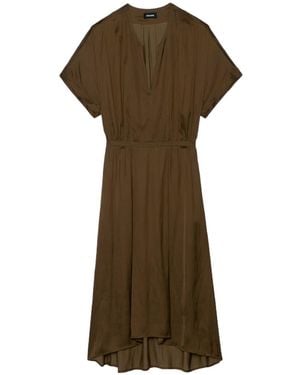 Zadig & Voltaire Vestido Riaz - Marrón
