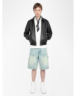 Zadig & Voltaire Bermuda Perys Denim - Mehrfarbig
