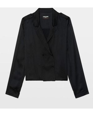 Zadig & Voltaire Tussi Blouse - Black