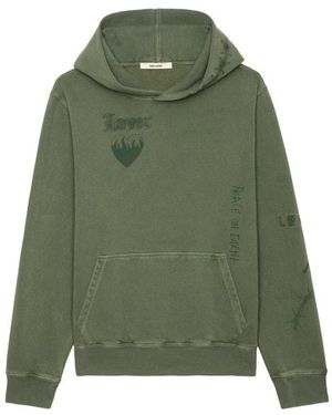 Zadig & Voltaire Sweatshirt Sanchi - Grün