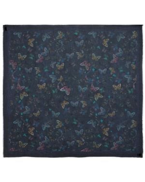 Zadig & Voltaire Kerry Butterfly Scarf 135 - Blue