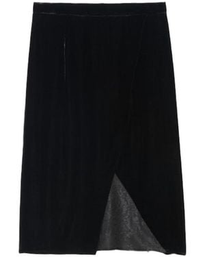 Zadig & Voltaire Julen Velvet Skirt - Black