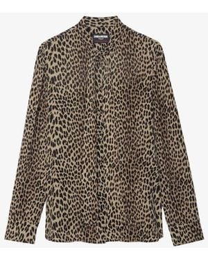 Zadig & Voltaire Shirt Tulba Satin - Multicolor