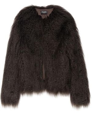 Zadig & Voltaire Mantel Freddie - Schwarz