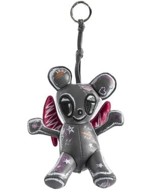 Zadig & Voltaire Sassy Mouse Keychain - White