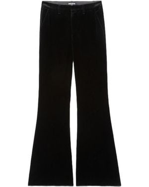 Zadig & Voltaire Prevy Velours Trousers - Black