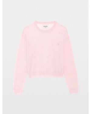 Zadig & Voltaire Swapy Cashmere Sweater - Pink