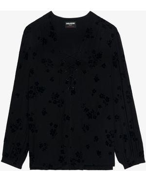 Zadig & Voltaire Chemise tamela - Noir