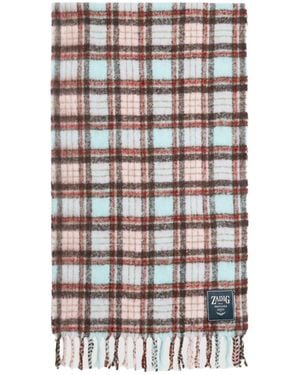 Zadig & Voltaire Scarf Joan Tartan - Pink
