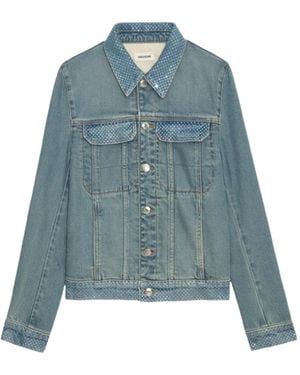 Zadig & Voltaire Kioky Denim Jacket - Blue
