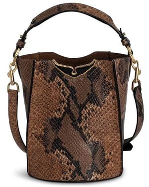 Zadig & Voltaire Borderline Bucket Bag - Brown