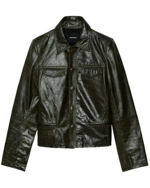 Zadig & Voltaire Liam Leather Jacket - Multicolour