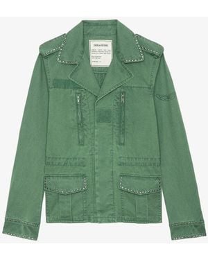 Zadig & Voltaire Klimi Parka - Green
