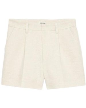 Zadig & Voltaire Shorts Puras - Natural