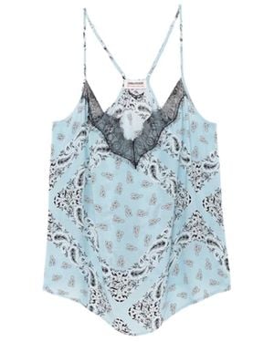 Zadig & Voltaire Cespa Camisole - Blue