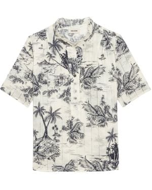 Zadig & Voltaire Top Topher - White
