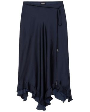 Zadig & Voltaire Jeto Satin Skirt - Blue
