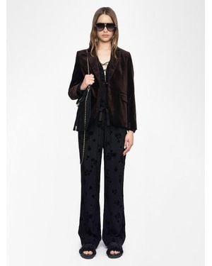 Zadig & Voltaire Poma Trousers - Black