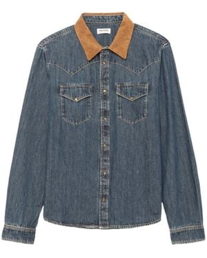 Zadig & Voltaire Saby Denim Shirt - Blue