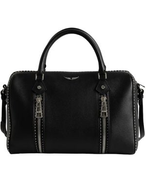 Zadig & Voltaire Sunny Medium Studs Bag - Black