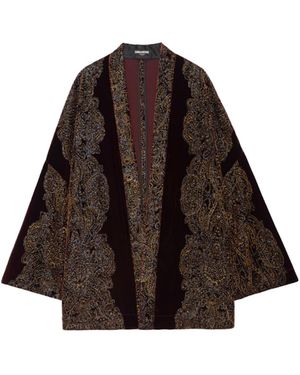 Zadig & Voltaire Velvet Kimono - Brown