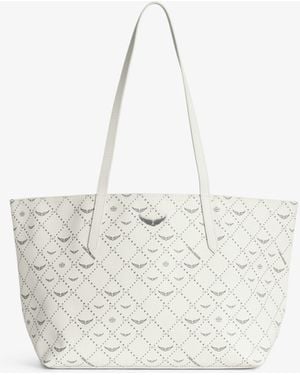 Zadig & Voltaire Sac Z Shopper Monogram Flash - Blanc
