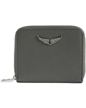 Zadig & Voltaire Mini Zv Wallet - Grey