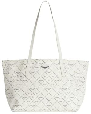 Zadig & Voltaire Z Shopper Monogram Bag - White