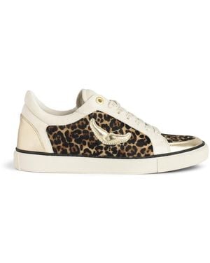 Zadig & Voltaire Low-Top Fly On Trainers - Brown