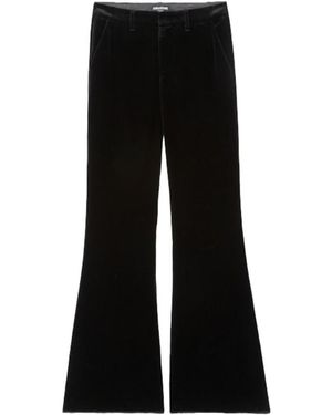 Zadig & Voltaire Prevy Velours Trousers - Black