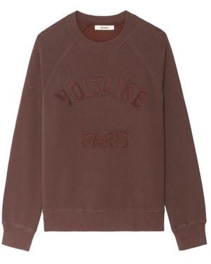Zadig & Voltaire Camiseta Tunecina Upper - Marrón