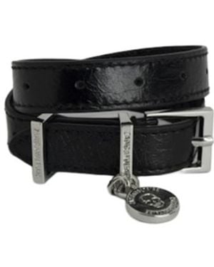 Zadig & Voltaire Sunny Leather Bracelet - White