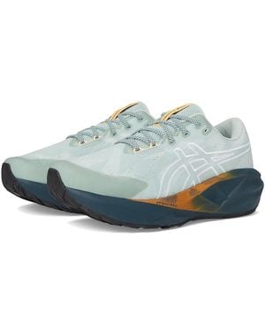 Asics Novablast 5 Tr Shoes Nature Bathing Lichen Rock 15 D - Blue