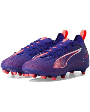 PUMA Ultra Pro Firm Artificial Ground (Little Kid/Big Kid) Athletic Shoes Lapis Lazuli/ /Sunset Glow - Blue