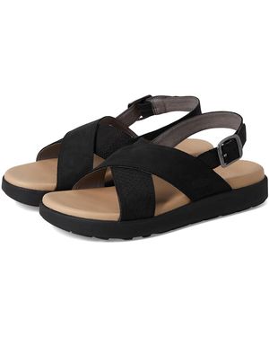 Keen Elle Luxe Cross Strap Shoes/ 9.5 B - Black