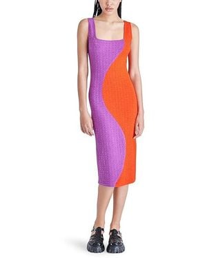 Steve Madden Cheryl Dress Dress Md (Us 6-8) Elastane/Polyester - Black